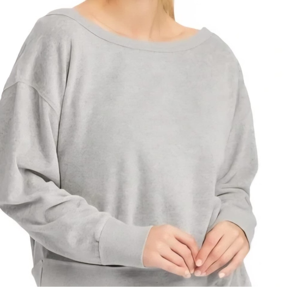 Fabletics Heather Gray Knitwear